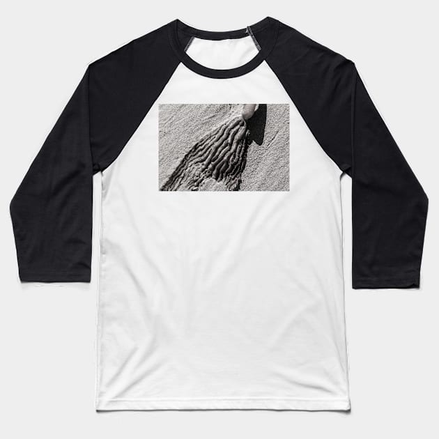 Kelp and Sand Baseball T-Shirt by thadz